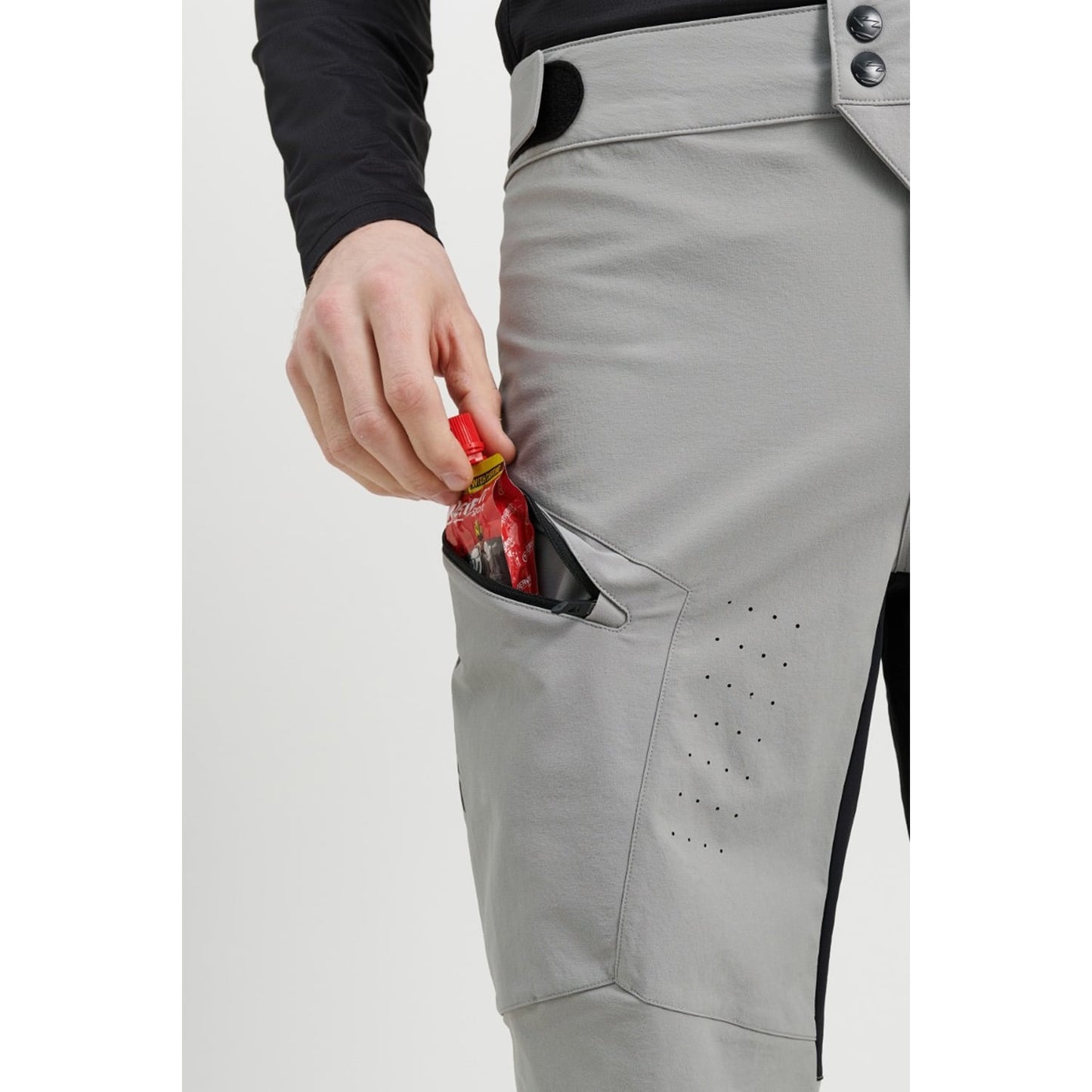USWE SKRUBB Pantaloncini MTB Grigio