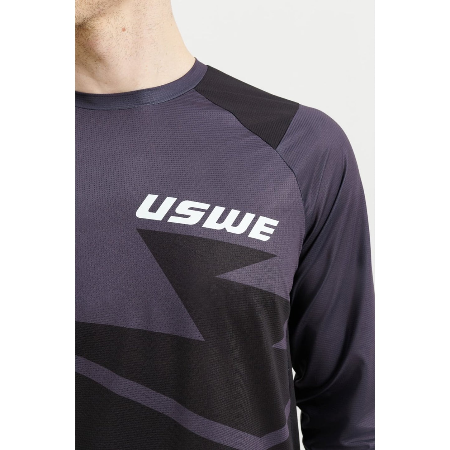 Maglia a maniche lunghe USWE BERG MTB Nero