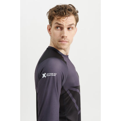 Maglia USWE BERG MTB Maniche Lunghe Nera