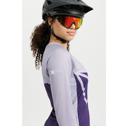 Maglia USWE BERG MTB Maniche Lunghe Donna Lavanda