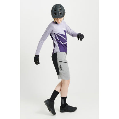 Maglia USWE BERG MTB Maniche Lunghe Donna Lavanda