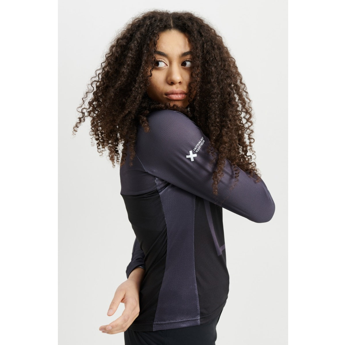 Maglia a maniche lunghe USWE BERG MTB Donna Nero
