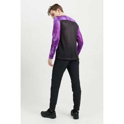 Maglia USWE LUFTIG MTB Maniche Lunghe Viola
