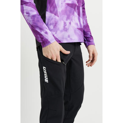 Maglia USWE LUFTIG MTB Maniche Lunghe Viola