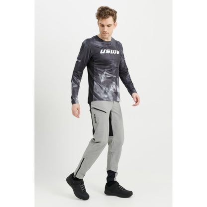 Maglia USWE LUFTIG MTB Maniche Lunghe Nera