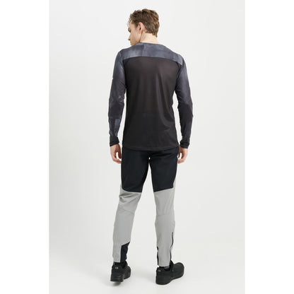 Maglia USWE LUFTIG MTB Maniche Lunghe Nera