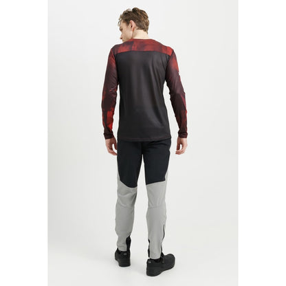 Maglia USWE LUFTIG MTB Maniche Lunghe Rossa