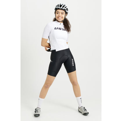 Maglia USWE GRUS GRAVEL Maniche Corte Donna Bianco