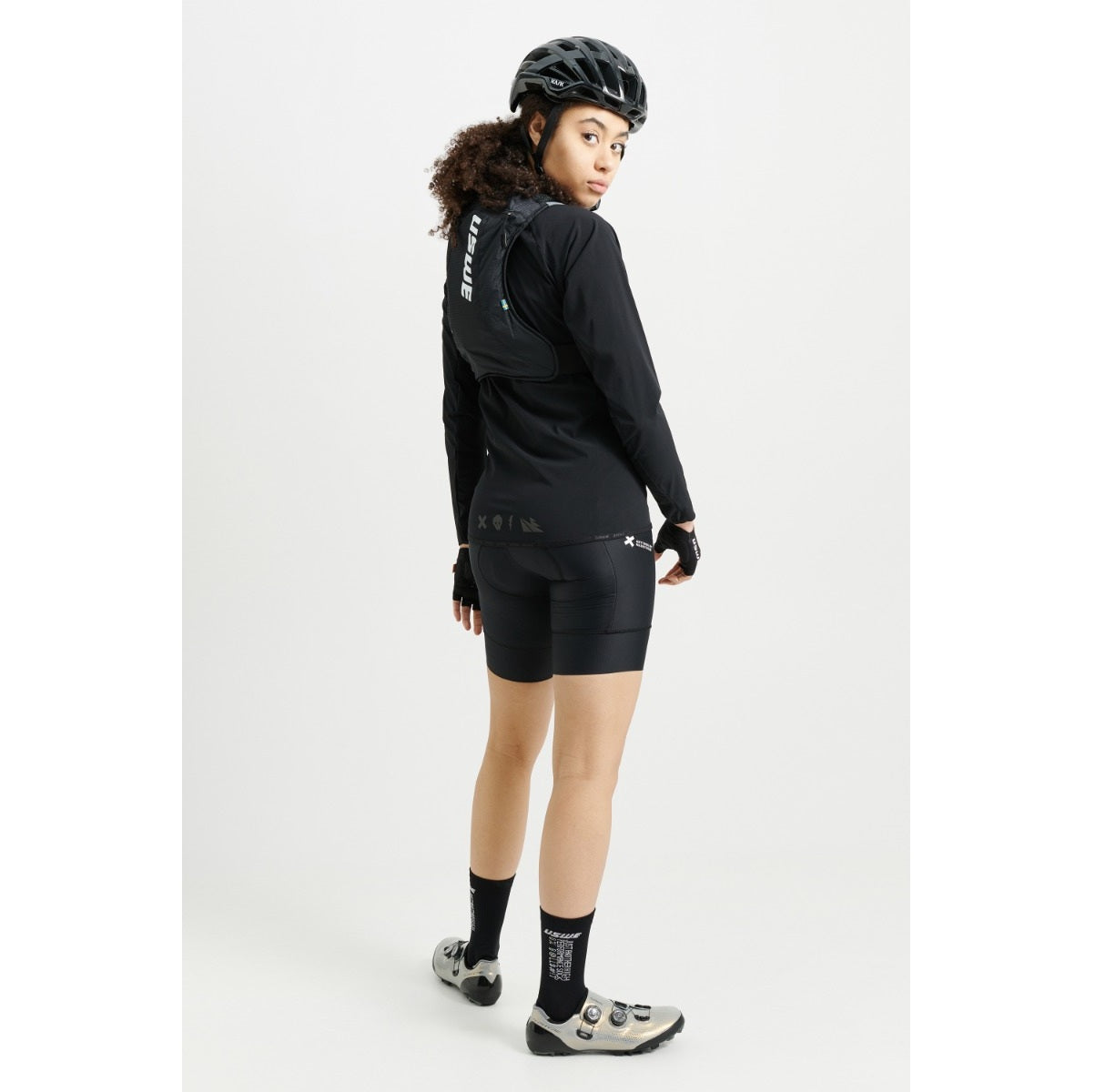 Giacca USWE WIND GRAVEL Donna Nero