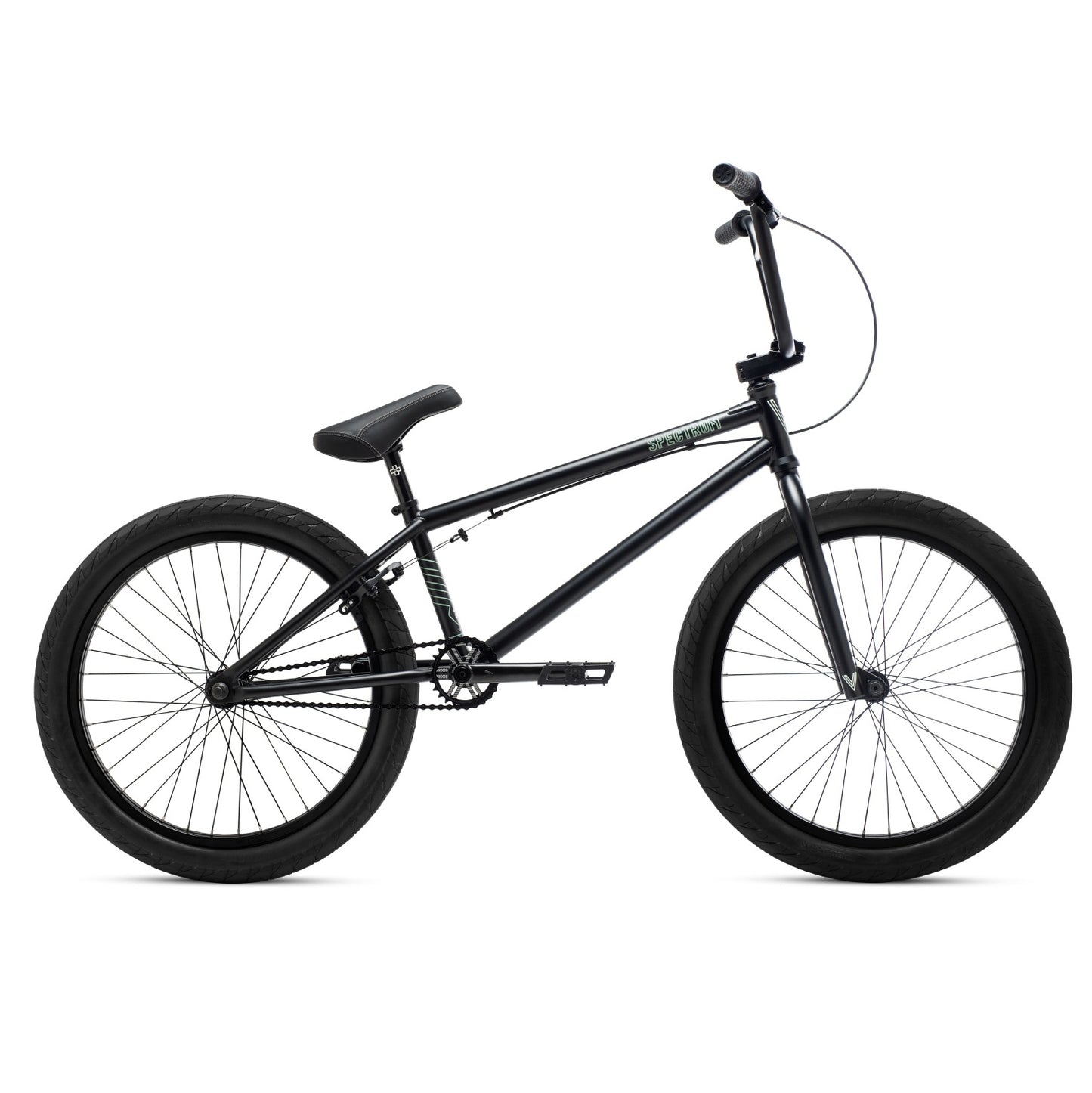 BMX VERDE SPECTRUM 22" Nero opaco