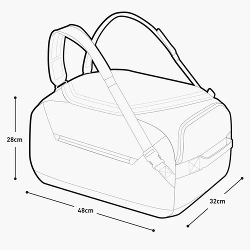 Borsa da viaggio EVOC DUFFLE 40 L nera