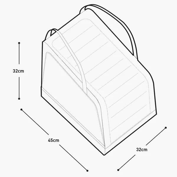 EVOC BAG 35L Borsa da viaggio nera