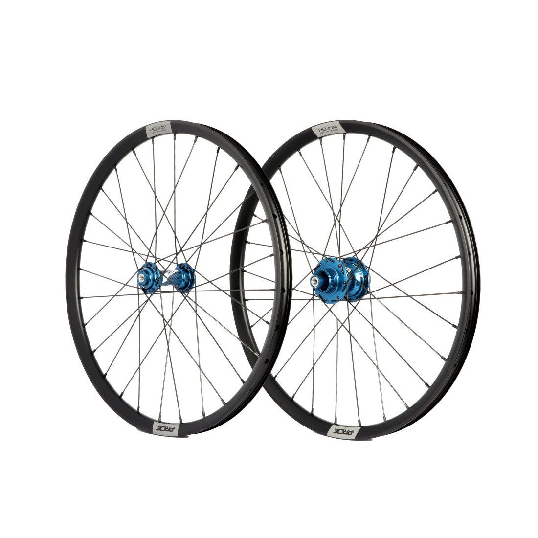 Coppia di Ruote PRIDE 20" (451mm) Control V1 Helium M21 Disc Assi 10/10mm Blu