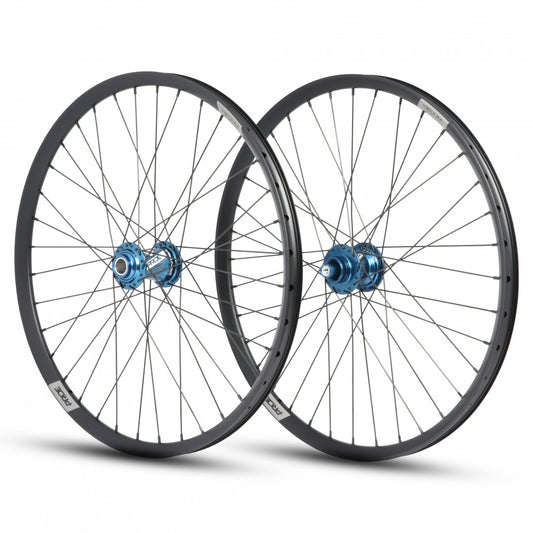 Coppia di Ruote PRIDE 24" (507mm) Control V1 Helium Disc Assi 20/10mm Blu