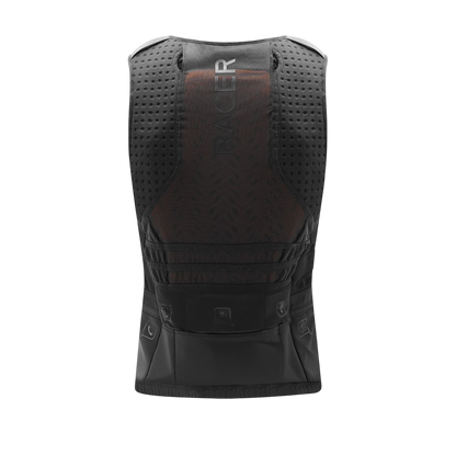 Giacca di Protezione Senza Maniche RACER WILD Nero