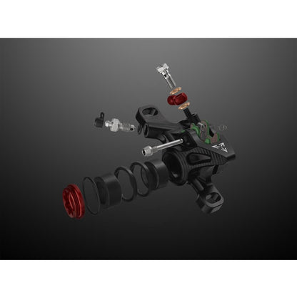 Freno Posteriore HOPE TECH 4 EVO X2 PM Aviation Argento/Argento