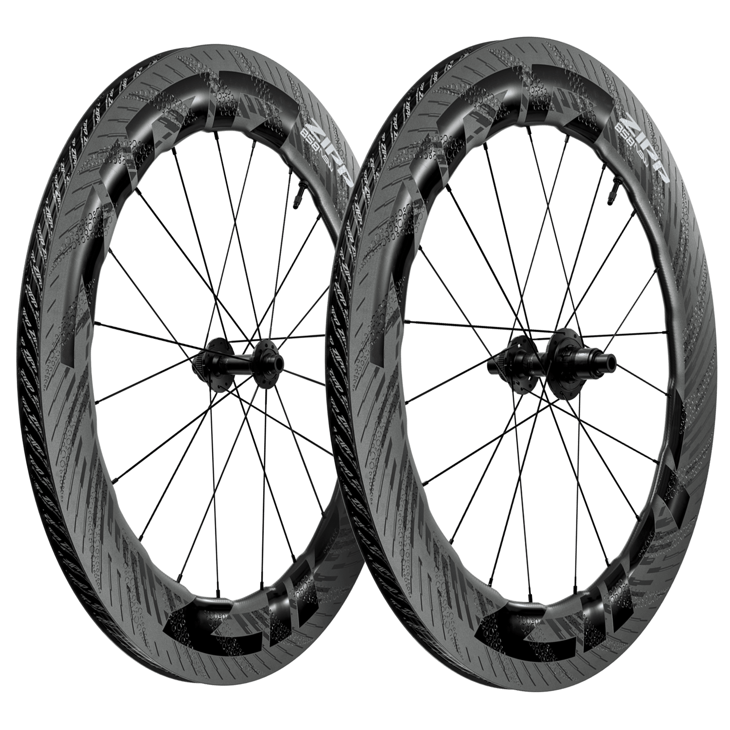 Coppia di ruote ZIPP 858 NSW DISC Tubeless Ready (Center Lock)
