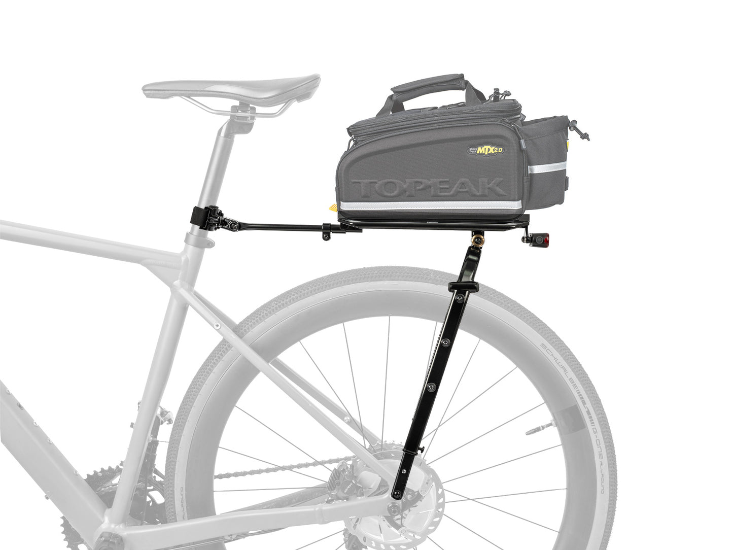 Portapacchi TOPEAK ZIRAK EYELET MOUNT